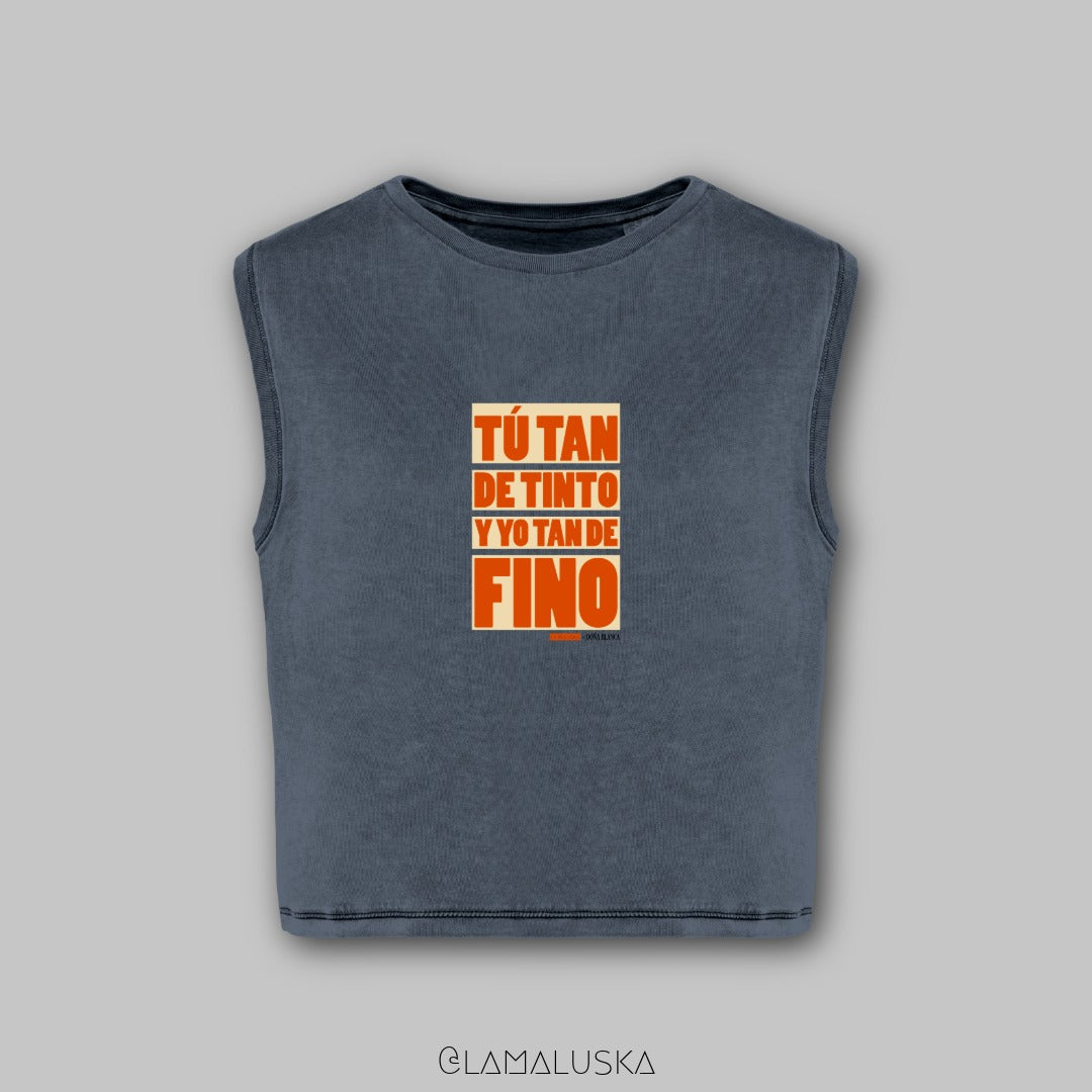 Doña Blanca x La Maluska Summer Crop Tee