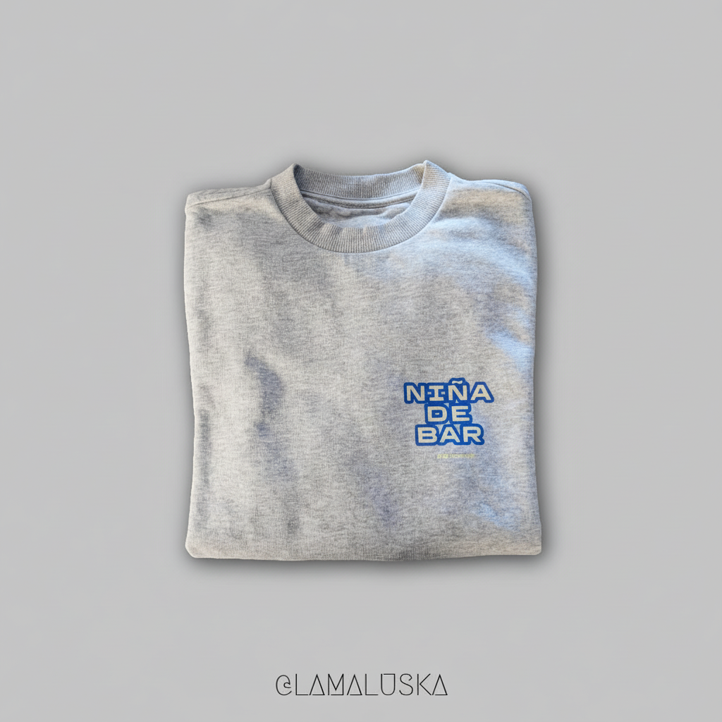 Sudadera NIÑA DE BAR mejorada