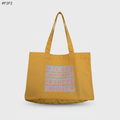 Tote bag fondo gris